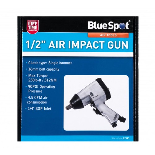 Bluespot air impact wrench gun - bluespot,