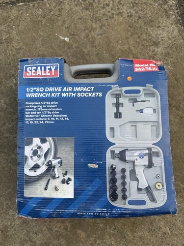 Sealey air impact wrench - impact, kit